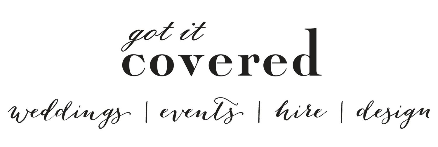 Got it Covered - weddings, events, hire, design